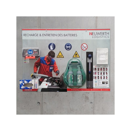 Panneau entretien batteries Neslift — Atelier | Neuwerth